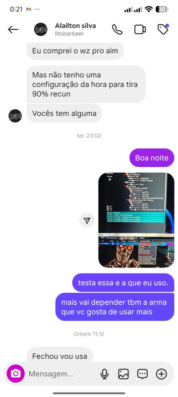 Feedback de cliente